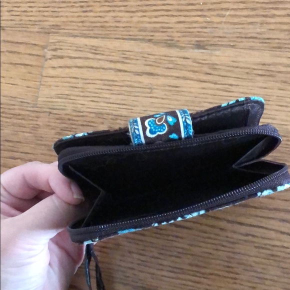 Java Blue Vera Bradley Wallet - Picture 3 of 4